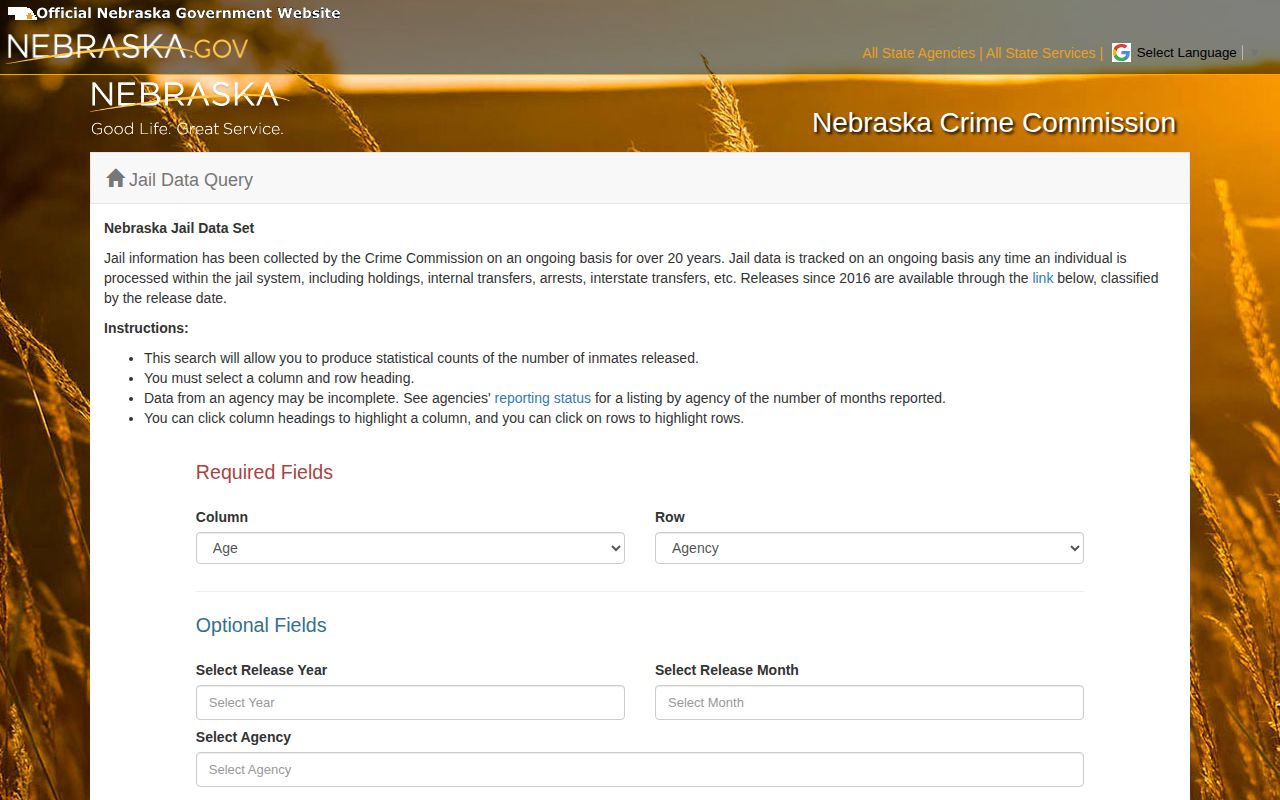Hayes County aggregated jail-data query source for booking and release context